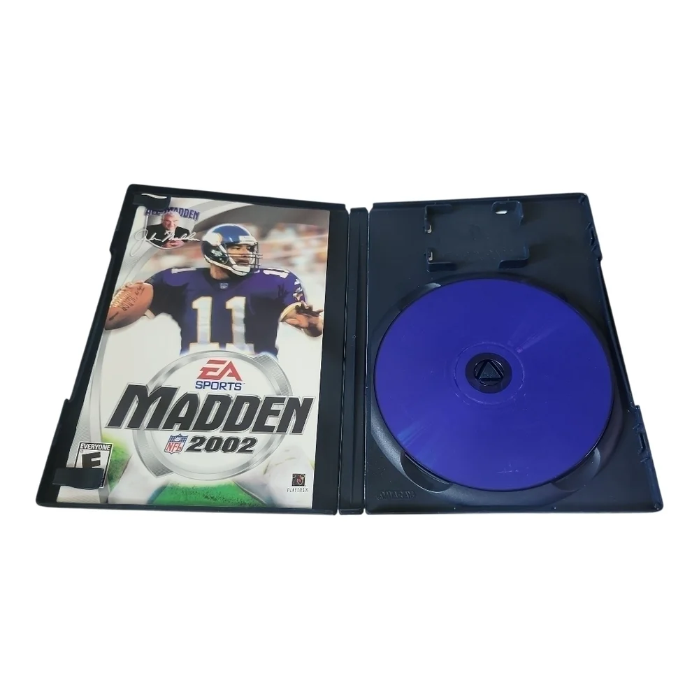 Madden NFL 2002 (PlayStation 2, PS2) – Complete with Game Disc & Manual
